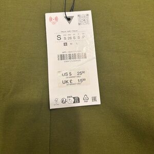 Tube Top Zara, S, Green